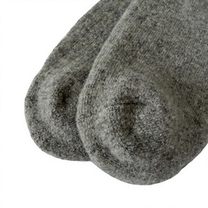 Wholesale Taupe Reindeer Crew <b>Socks</b> 100% Mongolian Sheep Wool Knitted <b>Winter</b> Warm Thick Christmas <b>Socks</b> for Women - Product Image 4