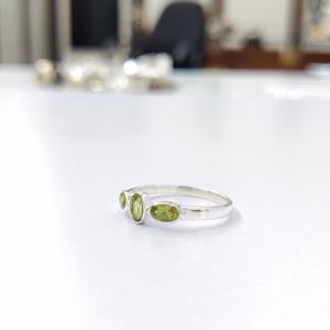 แหวนเพอริดอท เงินแท้ 925 แหวนพลอยเพอริดอท งานแฮนด์เมด คอลเลคชั่นแหวนสวยๆ เครื่องประดับเงิน ราคาขายส่ง - Product Image 5