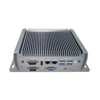 Sasis tertanam Mini PC I5-1145G7 Dual LAN, komputer Desktop komputer keras tampilan HD VGA daya rendah