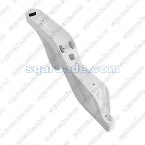 Version modifiée Wii Stock Light Gun Attachement de la poignée du pistolet léger avec électroaimant et effet de vibration Shoot Sport Game - Product Image 3