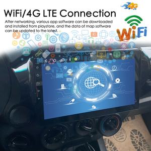 Autoradio Android 13 avec commande vocale IA, 8+128 Go, CarPlay sans fil, pour Toyota HILUX REVO VIGO IMV 2016-2017, lecteur multimédia vidéo - Product Image 3