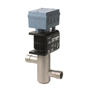 Vanne solénoïde Siemens MVL661.15-0.4 en acier inoxydable avec actionneur électrique pour systèmes CVC de réfrigération, pièces à montage au sol - Product Image 3
