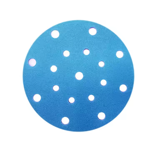 Disques de ponçage en zircone de 3 pouces, 5 pouces, 6 pouces, 9 pouces # 40- # Grains de 2000 pour le polissage des jantes en alliage (couleur <span class=keywords><strong>personnalisable</strong></span> bleu) - Product Image 4