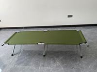 Lit de camping pliable extérieur, lit de camp d'urgence pour secours en cas de catastrophe, lits de camp de marche, Cama De Camping, Cama Plegable