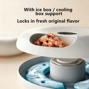 Sabit sıcaklık Pet kış besleyici kedi ve köpek tavşan su yiyecek kasesi besleyici ile Anti-bite tel ile LED - Product Image 1