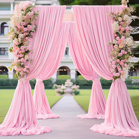Panneau de rideau extensible moderne de luxe en tissu Spandex 4 directions pour événements, mariages, fêtes, toile de fond, montage facile, taille personnalisée