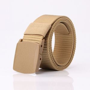 Ceinture en toile élastique avec boucle personnalisée, style décontracté, pour hommes et femmes - Product Image 1