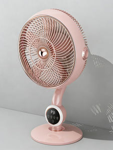 Ventilador Circulador Inteligente Controlado por Aplicación, Ventilador Oscilante Digital de Lujo en Gris Oscuro con Temporizador de 24 Horas para Oficina y Hotel - Product Image 4