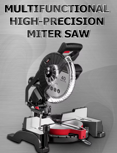 TEH <span class=keywords><strong>Scie</strong></span> circulaire électrique Lame 255mm 1800W Outil de coupe haute puissance pour bois métal plastique - Product Image 3