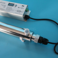 316SSL Logement Filtre À Eau UV Stérilisateur 6GPM Lampe De Désinfection Machine À Eau Pure pour Fish Tank Piscine