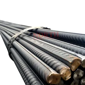 Reinforced Steel Rebar 12mm Coils Deformed 8mm 10mm Iron Rods Supplier BST500S Grade 500B Steel Rebars in Bundles Price