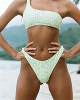 Personnalisé chaud Style mode filles maillots de bain une pièce femmes maillot de bain bande Bikini Sexy imprimer plage costumes 2025
