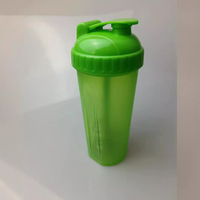 Gobelet shaker en plastique sans BPA, anti-fuite, pour protéines, sport, gym, fitness