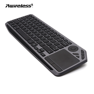 คีย์บอร์ด OEM มัลติฟังก์ชั่นแบบบาง Teclado Tastatur Clavier Tastiera คีย์บอร์ดไร้สายแบบ Dual Mode 2.4G พร้อมทัชแพดที่แม่นยำ - Product Image 1