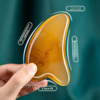 Planche Gua Sha en corne de bœuf naturelle authentique, stimulante des méridiens, outil puissant universel pour la beauté du visage et du corps entier, lifting facial