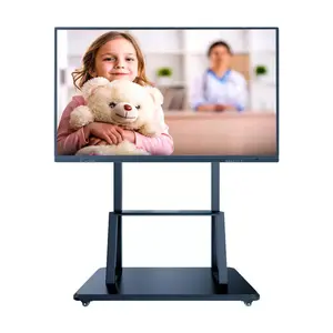 Full HD LCD Interactive smart board touch tv lavagna schermo di proiezione wireless