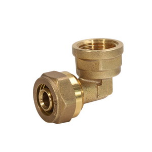 Pex ống nước phù hợp đồng thau nữ chủ đề nén khuỷu tay phù hợp để bán - Product Image 1