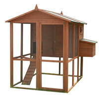 Poulailler extérieur moderne de luxe, grande volière pour pigeons, nichoir pour lapins, résistant aux intempéries, aux UV et à la corrosion, solide