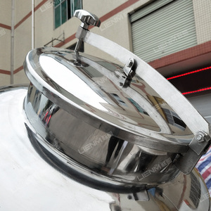 Miscelatore per Polveri LIENM 500L in Acciaio Inox SUS304 con Attrezzatura per Essiccazione e Miscelazione, per Bombe da Bagno - Product Image 4