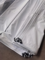 Bâches en PE blanc pour tentes extérieures et bateaux, style enduit imperméable
