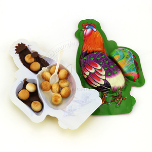 Caramelle a Forma di Gallo 3D in Cioccolato Bianco e Nero - Product Image 4