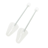 Embauchoirs en plastique transparent pour la protection et le rangement des chaussures