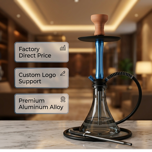 Chicha en alliage d'aluminium grande taille, <span class=keywords><strong>vente</strong></span> directe d'usine avec impression de logo personnalisé, service OEM - Product Image 1