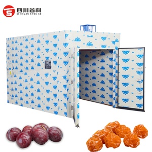 Machine à sécher les fruits d'une capacité de 2000kg 8 chariots Machine à sécher <span class=keywords><strong>le</strong></span> plateau de mûrier à haute efficacité - Product Image 1