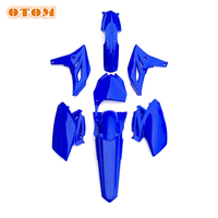 OTOM Pièces YZ 250F Kit Carénage Complet en Plastique pour Moto Cross YZ250F 10-13 YAMAHA