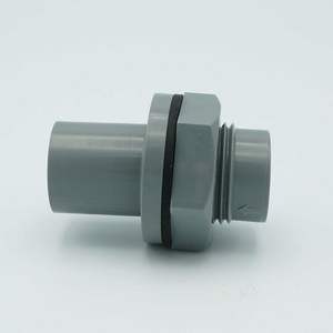 Conector de PVC para Pasar por Pared, Tipo Recto, Roscado, Modelo Kansaikako P30-004, 13A, Tamaño de Puerto para Sistemas de Tratamiento de Agua - Product Image 2