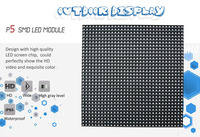 Écran LED SMD RVB extérieur P5 à haute fréquence de rafraîchissement National Star 16169ic/16380ic, fixation murale pour location, module LED extérieur P5