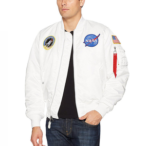 Jacket Own Custom <strong>Nasa</strong> Patch Mens Clothing Autumn Summer Fashion German Jacket Cotton Loose Work <strong>Clothes</strong> - Product Image 1