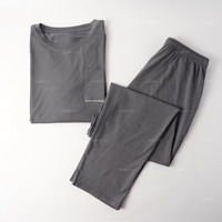 Ensemble de pyjamas à manches longues, haut à col rond, pantalon de pyjama, vêtements de nuit avec poches, ensemble de pyjamas doux et confortables pour dormir