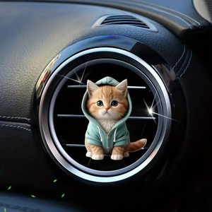 Ароматизатор для автомобиля CREST, акриловый, на вентиляционную решетку, декоративный, мультяшный, с ароматом - Product Image 1