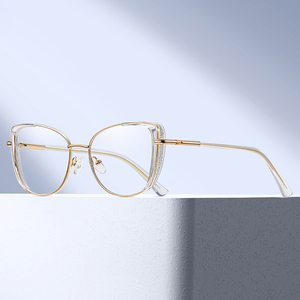 MS 97785 phụ nữ văn học kính mắt kính khung theo toa quang học Màu Phong Cách cảnh tượng Trọng lượng nhẹ khung OEM Logo - Product Image 1