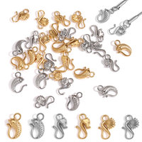 Connecteurs de fermoir en forme de S en acier inoxydable pour bracelet collier bijoux crochets fermoirs faisant la connexion de bijoux de bricolage de Machine
