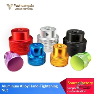 Tuerca de Cabeza de Champiñón Roja Anodizada de Aleación de Aluminio Yachuangxin M D14 H16 para Orificio Ciego - Product Image 5
