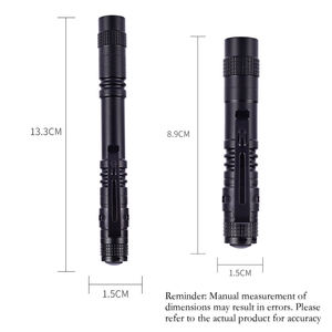 365nm Nano/395nm Nano UV Linterna para Gatos, Perros, Mascotas, Tinción de Tinea, UV Adhesivo Curado Lámpara de Escorpión Linterna - Product Image 6