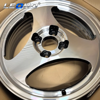 Jantes forgées personnalisées Oni2 Deep Lip 4x100 14 15 pouces pour Mazda MX-5 Miata Toyota Corolla Honda Civic Acura Mini Cooper VW Golf