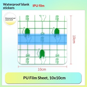 Cerotto Adesivo Impermeabile Verde Quadrato in PU per Riparare il <span class=keywords><strong>Ombelico</strong></span> Durante il Nuoto e il Bagno - Product Image 6