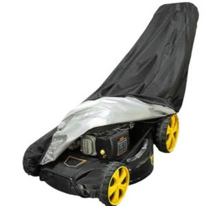 Housse universelle pour tondeuse à gazon, 191x110x67cm, tissu Oxford, imperméable, noir, housse de protection contre la poussière pour tondeuse à poussionnement manuel - Product Image 1
