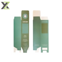 Boîte en carton de luxe biodégradable et recyclable sur mesure pour emballage aérosol, crème pour le visage, blush