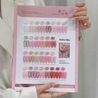 Ensemble de vernis à ongles gel effet œil de chat en perles de verre colorées, 28 couleurs, série rose, violet, vert, gris, vernis à ongles gel effet œil de chat cristallin