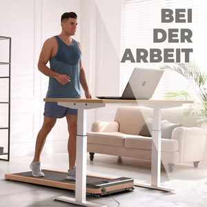 Tapis <span class=keywords><strong>de</strong></span> marche portable en bois, tapis <span class=keywords><strong>de</strong></span> marche sous le bureau, tapis <span class=keywords><strong>de</strong></span> marche électrique avec écran LED, 6 km/h, avec télécommande pour la maison et le bureau - Product Image 3