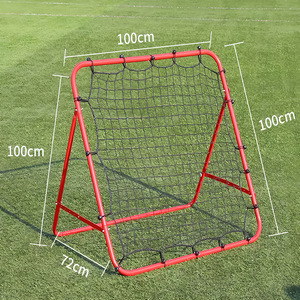 Red de Rebote de Fútbol Portátil Ajustable, Portería de Entrenamiento para Remates de Balón, <span class=keywords><strong>Multideportiva</strong></span> - Product Image 5