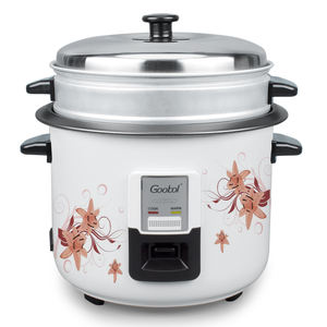 Arrocera eléctrica de acero inoxidable con mango, Olla Arrocera eléctrica de cilindro automático de lujo, 5L, 2023/2/3/4L, nuevo diseño, 1,5 - Product Image 2