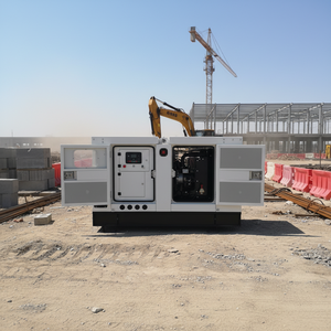 גנרטור חשמלי 16 קילוואט 20 קילוואט עם מנוע דיזל קאמינג 1500 סיבובים לדקה 50 הרץ 60 הרץ, כל הנחושת מקוררת מים, גנרטור כוח תעשייתי - Product Image 2