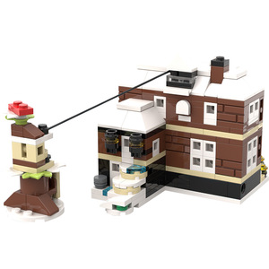 Bloques de Construcción MOC, Casa de Trampas Divertida de Kevin, Adorno de Escritorio, Juguetes de Plástico para Armar, Regalo para Fanáticos de Películas de Comedia, MOC-125387 - Product Image 2