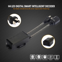 Ampoules de phares LED D Lumina avec décodeur Canbus H1 H3 H4 H7 H11 9005 9006 sans erreur, annulateur d'avertissement, décodeur de phares LED