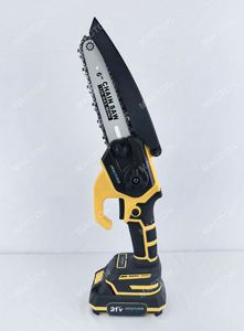 Tronçonneuse à bois sans fil Mactan 4/6 pouces 21V 348W, mini tronçonneuse portable rechargeable au lithium-ion - Product Image 2